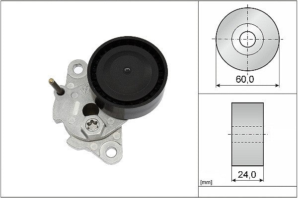 INA US Accessory Drive Belt Tensioner Assembly FT05461