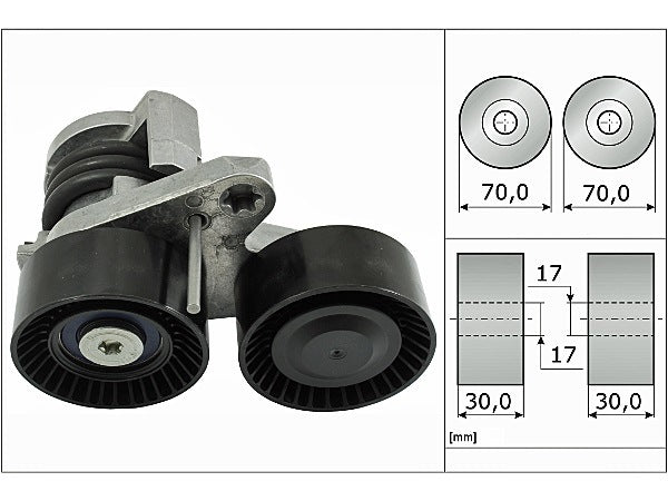 INA US Accessory Drive Belt Tensioner FT40496