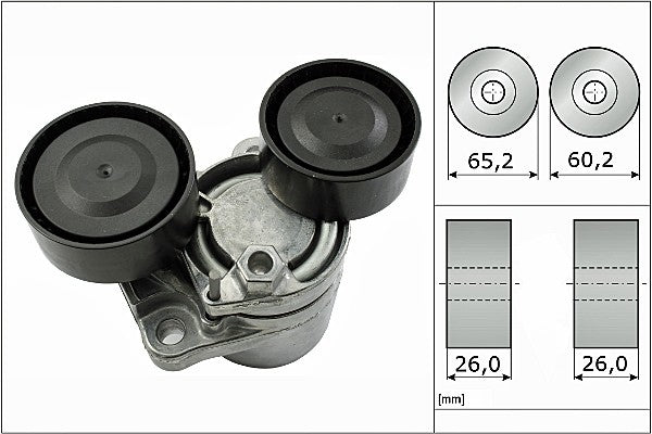 INA US Accessory Drive Belt Tensioner Assembly FT40505