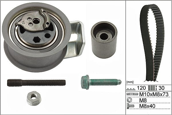 INA US Engine Timing Belt Kit ZD0091K