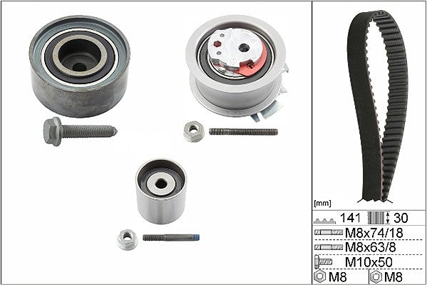 INA US Engine Timing Belt Kit ZD0405K