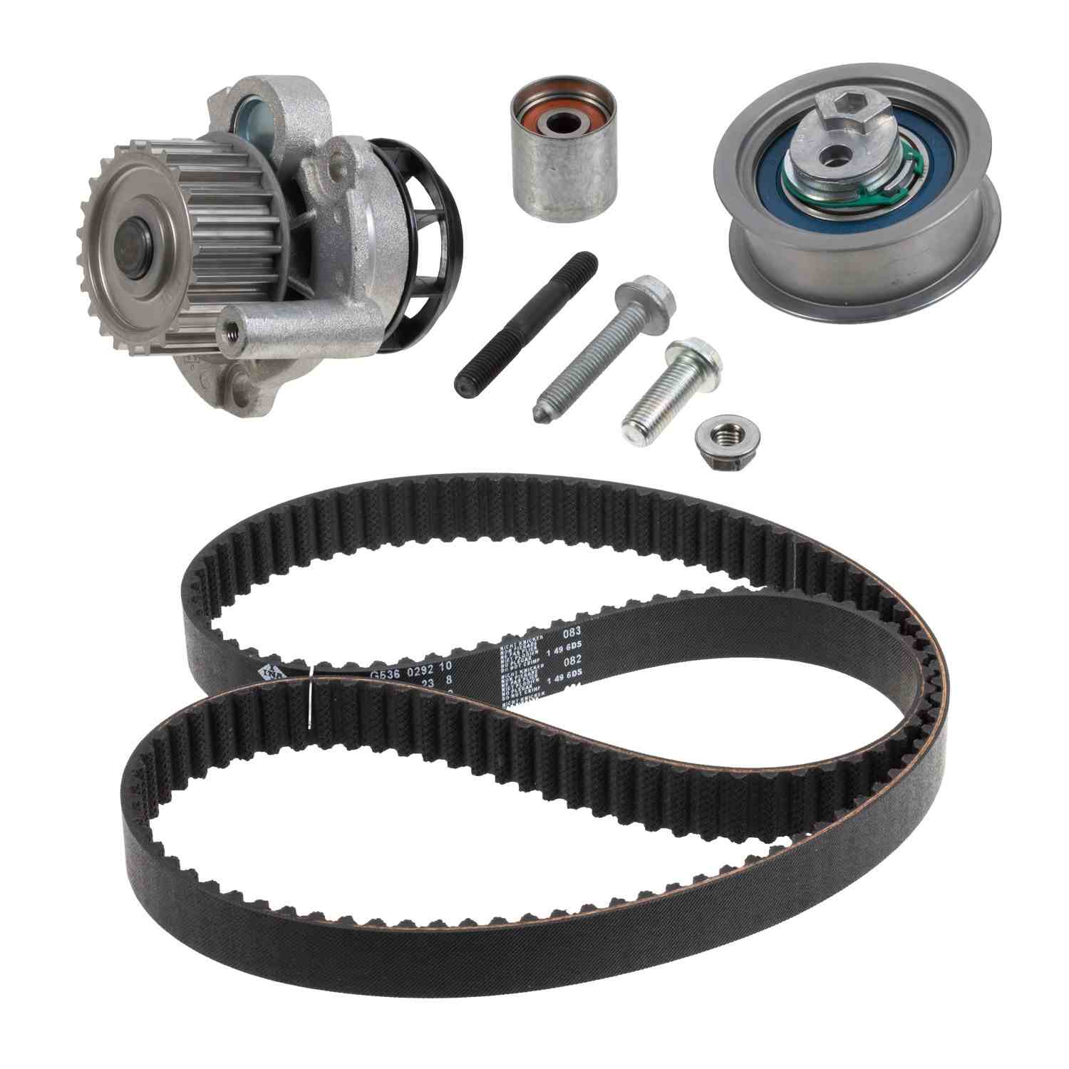 INA US Engine Timing Belt Kit with Water Pump ZD44531K