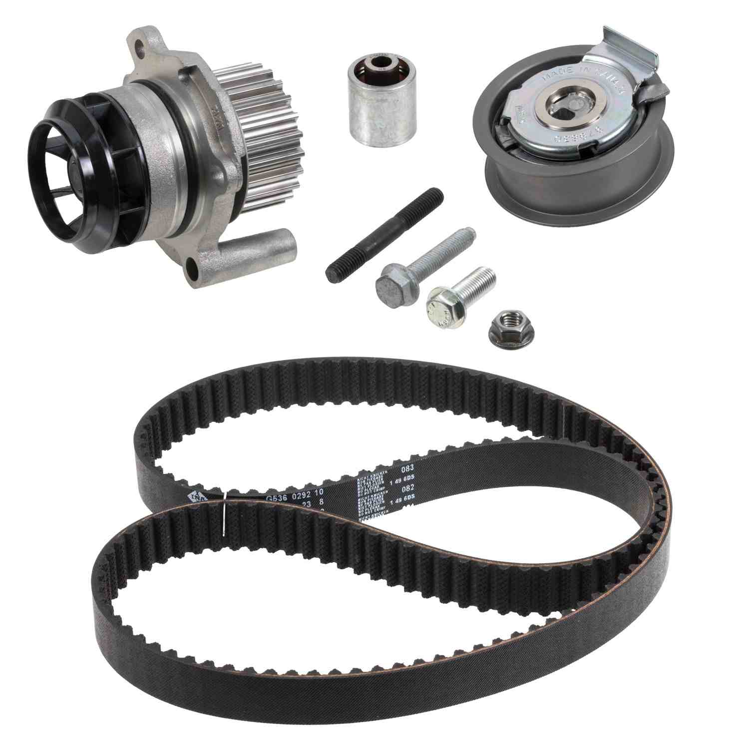 INA US Engine Timing Belt Kit with Water Pump ZD44531K