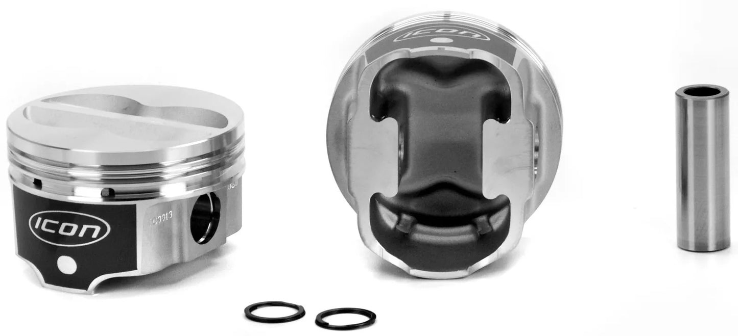 ICON PISTONS SBC FHR F/T Piston Set 4.030 Bore -10.00cc Engines and Components Pistons and Piston Rings main image