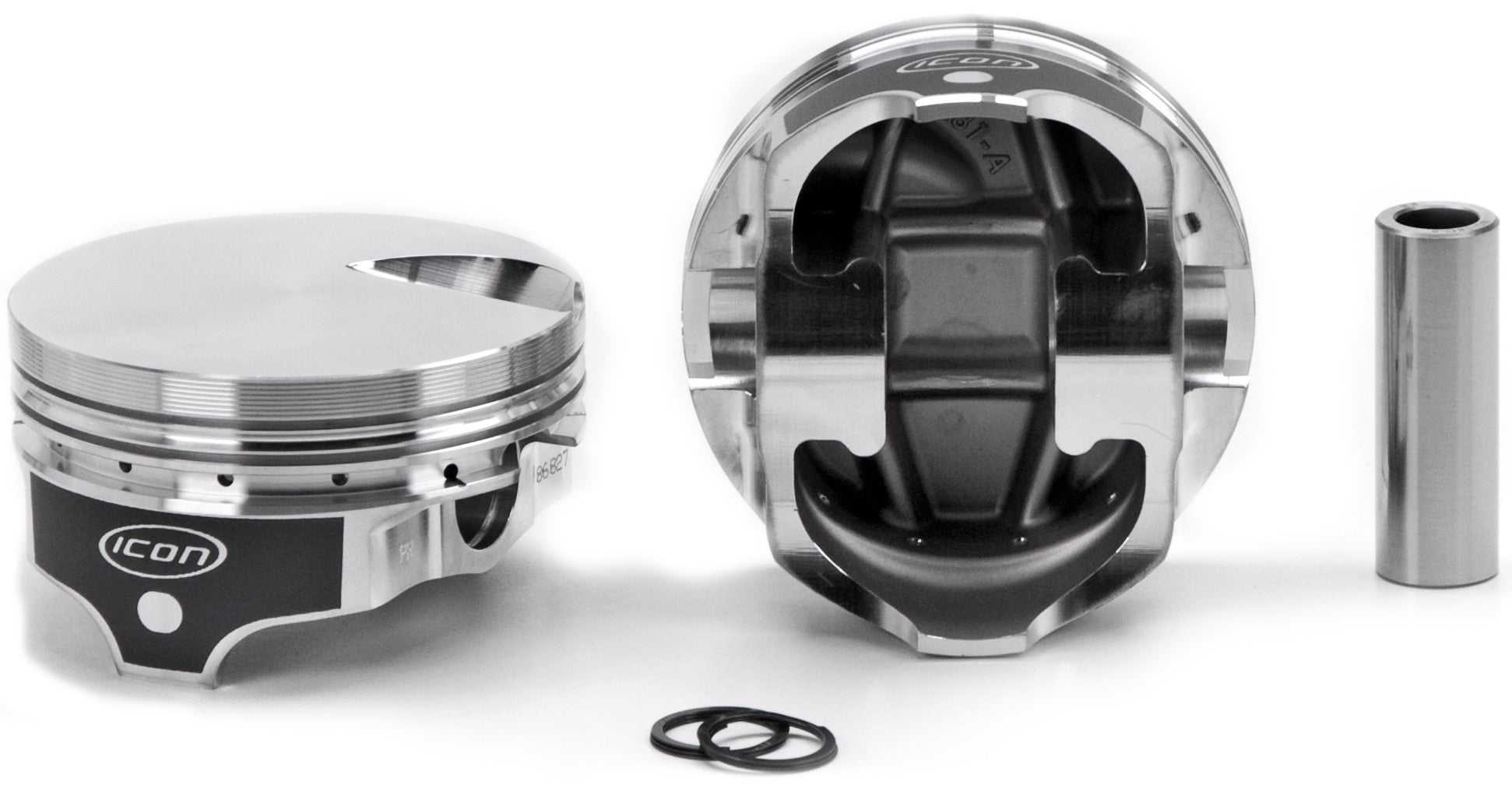 ICON Pistons BBC FT Forged Piston Set 4.310 Bore -3.0cc Pistons and Piston Rings Pistons main image