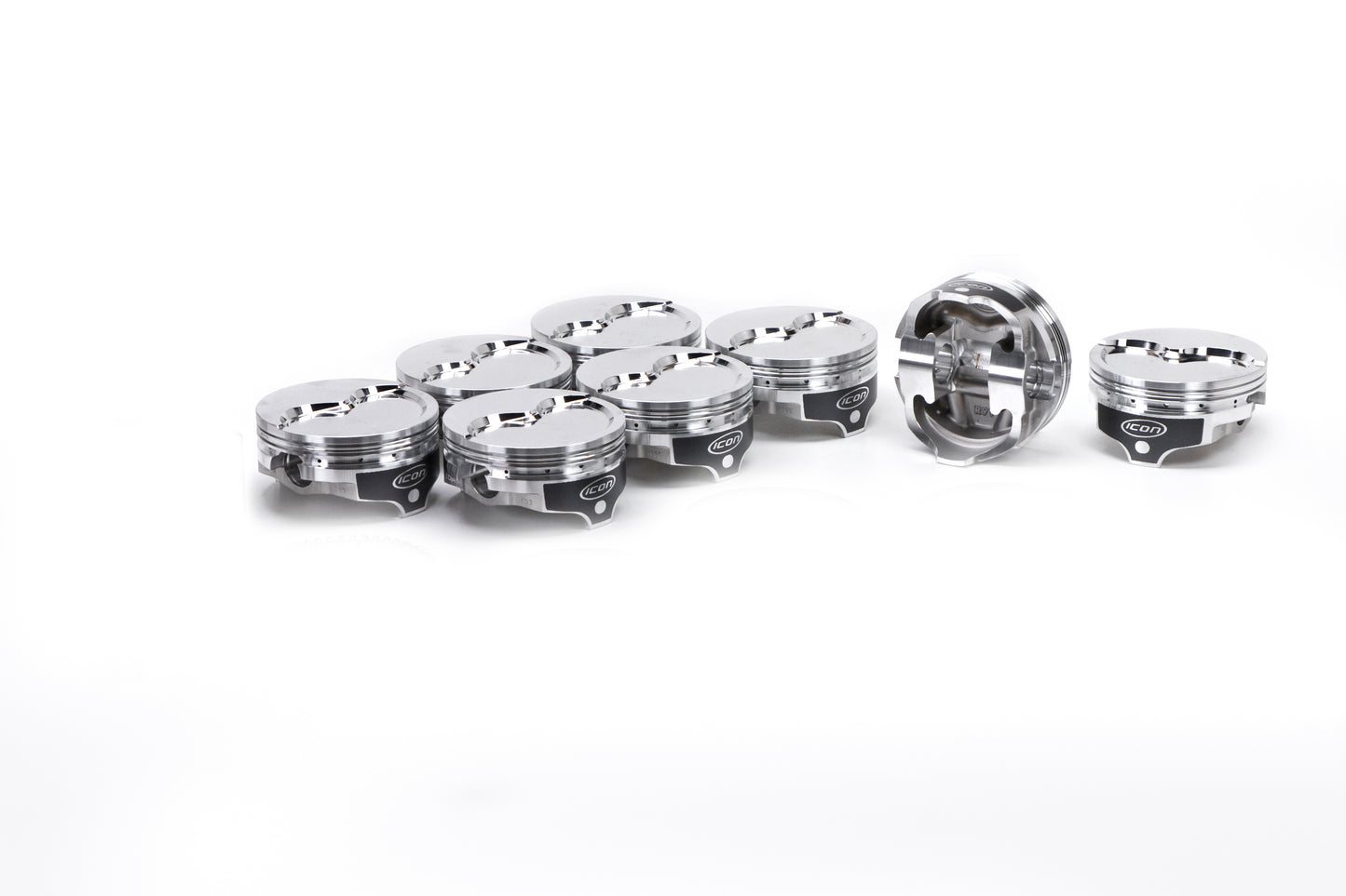 ICON PISTONS BBM Dished Piston Set 4.375 Bore -23.7cc Engines and Components Pistons and Piston Rings main image
