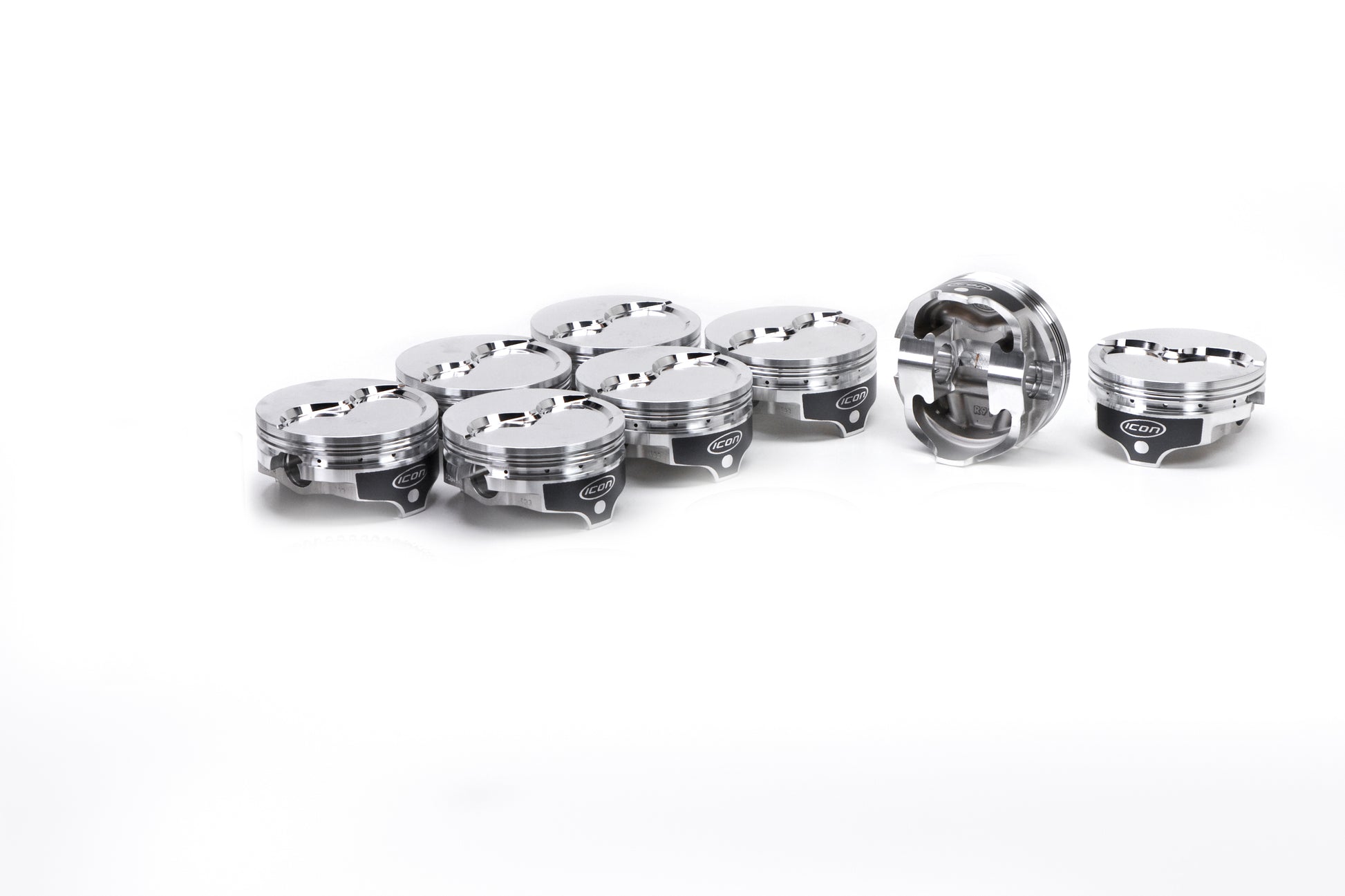 ICON PISTONS BBM Dished Piston Set 4.375 Bore -23.7cc Engines and Components Pistons and Piston Rings main image