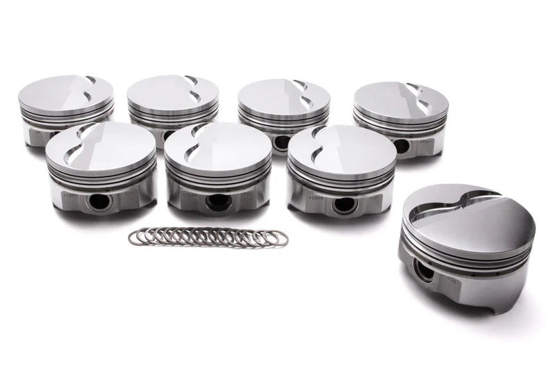 ICON PISTONS Pontiac V8 Dished Piston Set 4.160 Bore -14cc Engines and Components Pistons and Piston Rings main image