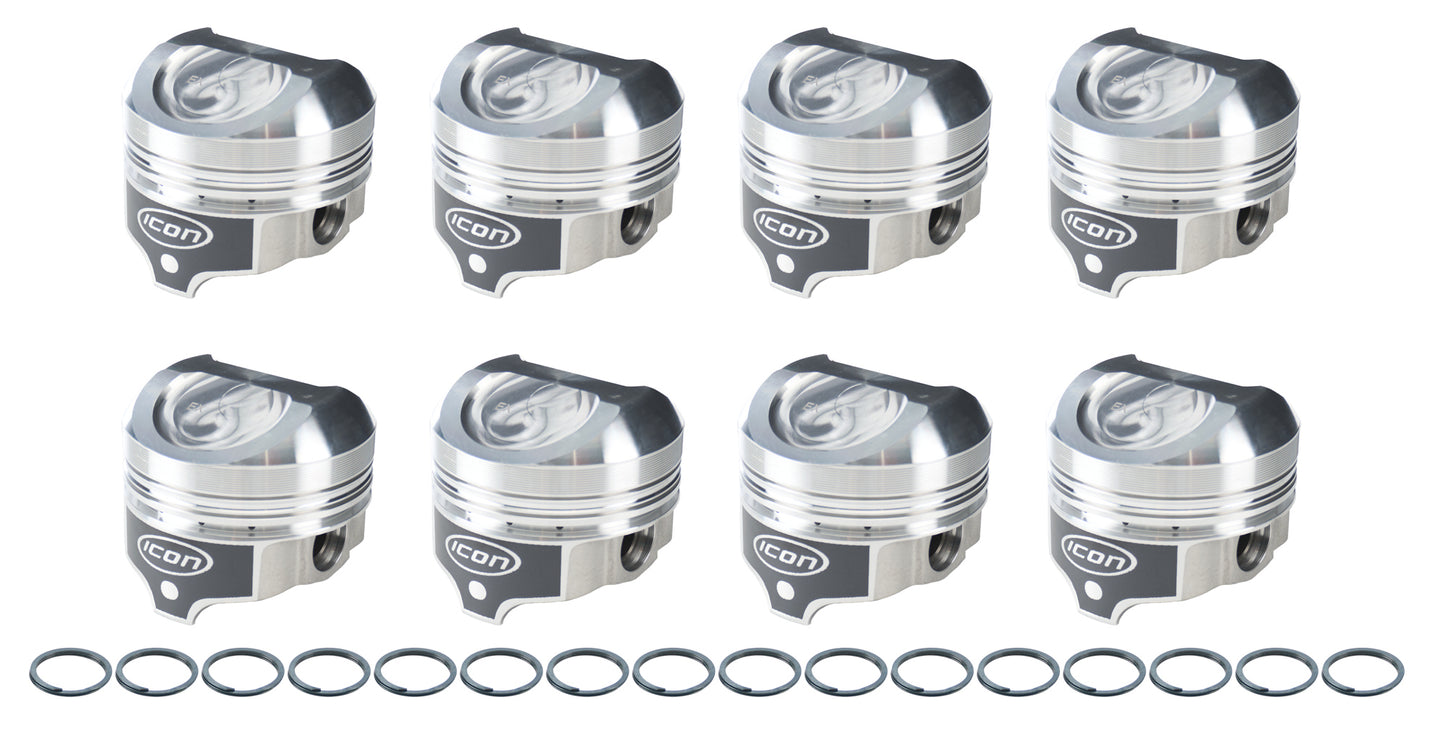 ICON PISTONS Mopar Gen II Hemi Dome Piston Set 4.250 Bore Engines and Components Pistons and Piston Rings main image