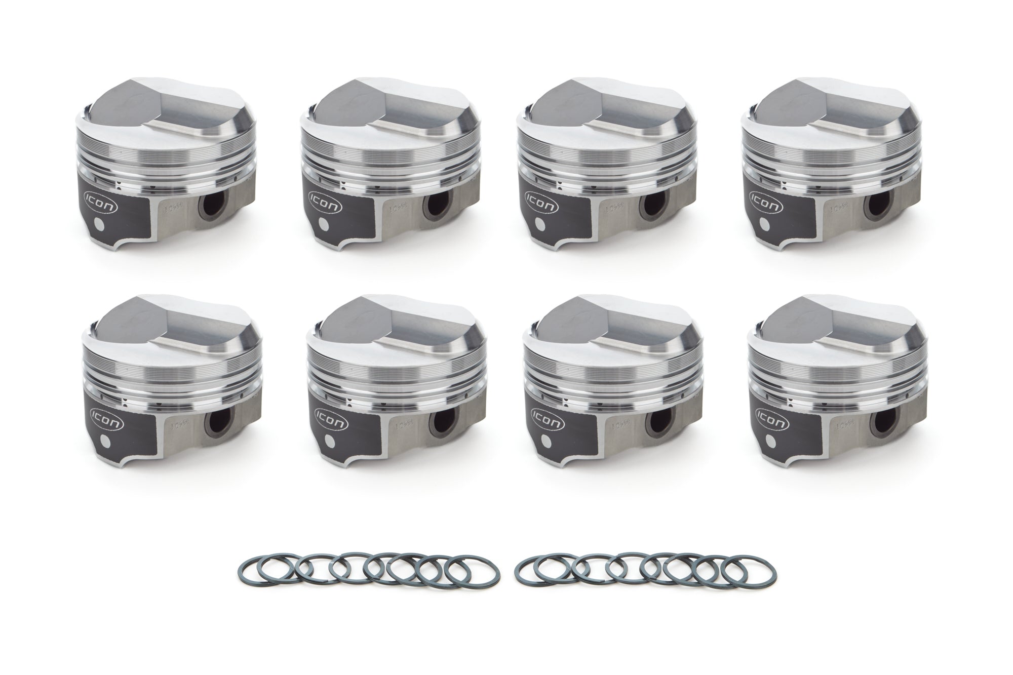 ICON Pistons BBC Domed Piston Set 4.280 Bore  +38cc Pistons and Piston Rings Pistons main image