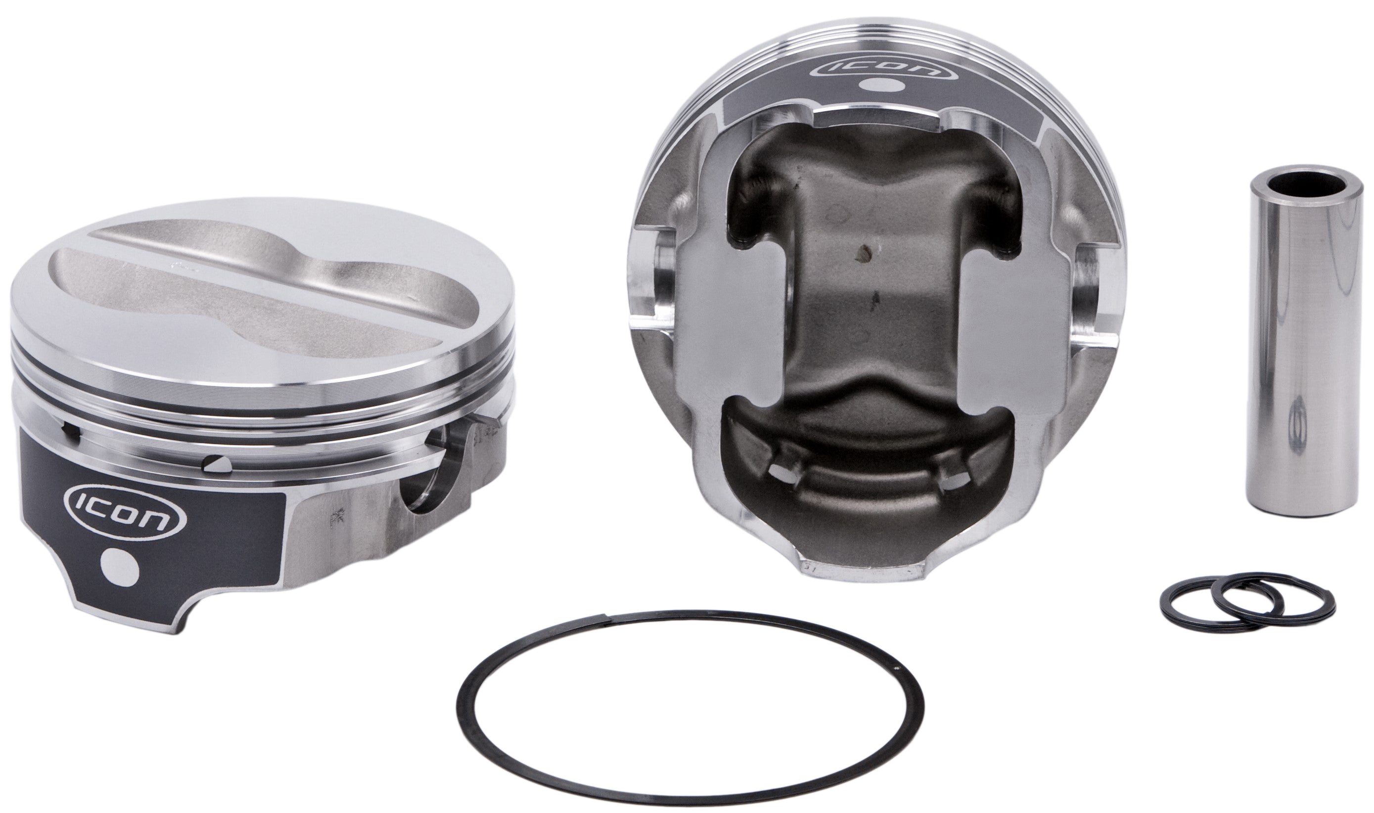 ICON Pistons SBC F/T Forged Piston Set 4.030 Bore -10cc Pistons and Piston Rings Pistons main image