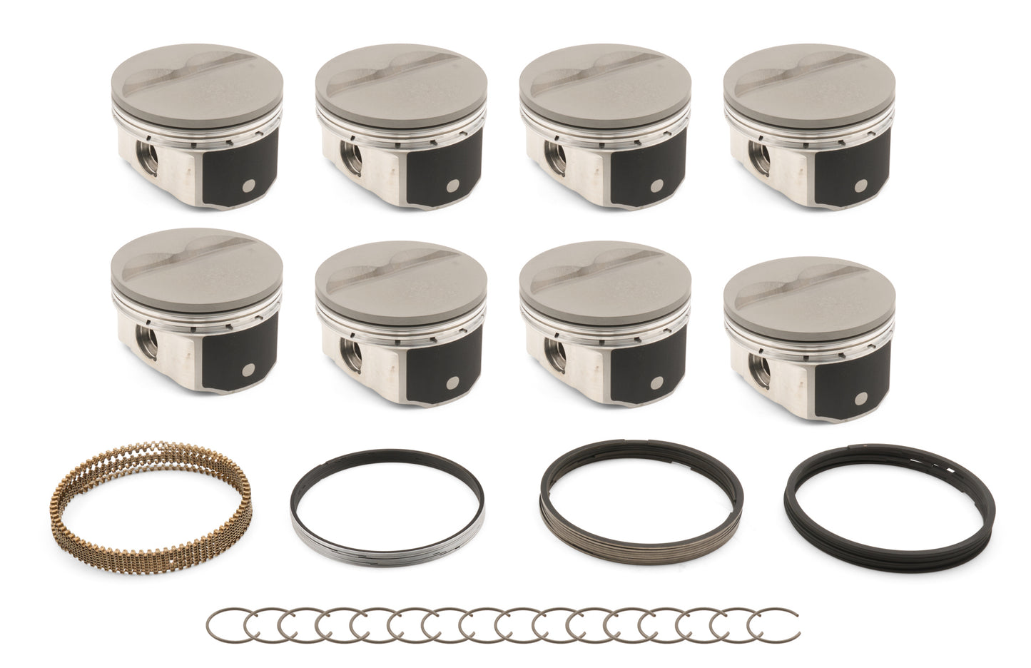 ICON PISTONS SBC FT Elite Piston Kit 4.020 Bore Wissota Spec Engines and Components Pistons and Piston Rings main image