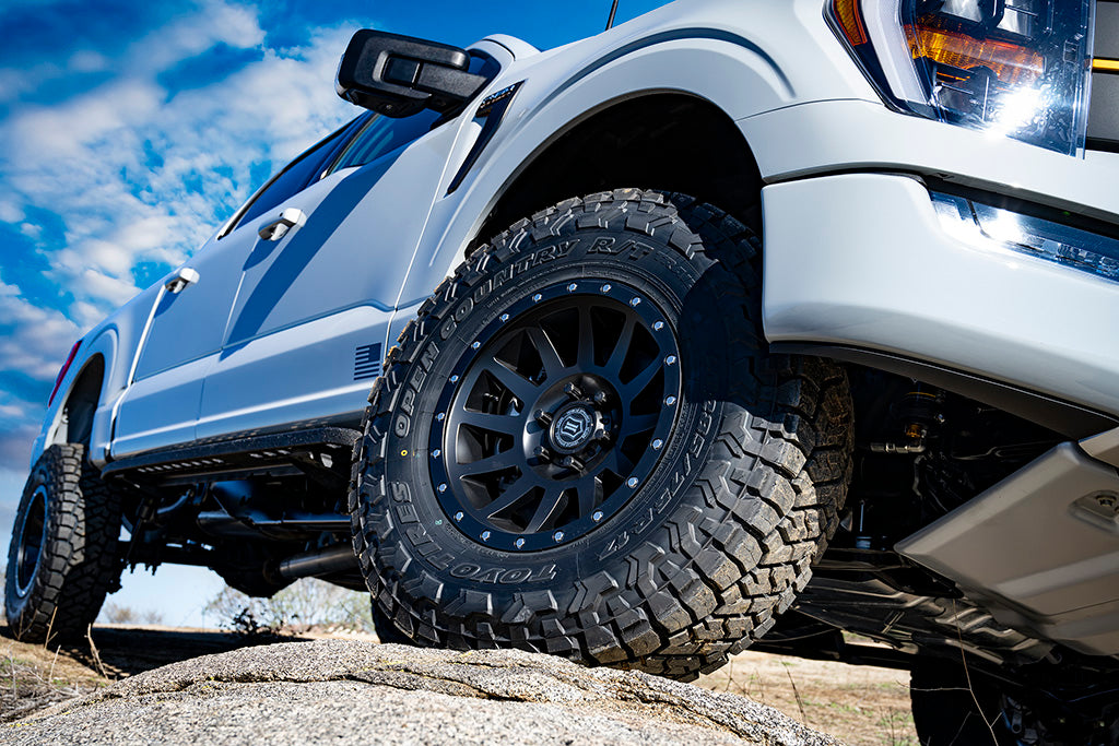ICON 21-23 Ford F150 Tremor 4WD 2.5-3" Stage 4 Suspension Sys Billet UCA / Leaf Pack K93164L