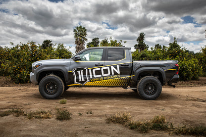 ICON 2024+ Toyota Tacoma 1.25-3in Stage 3 Suspension System w/ Tubular Overland Rear Coils K53293TX