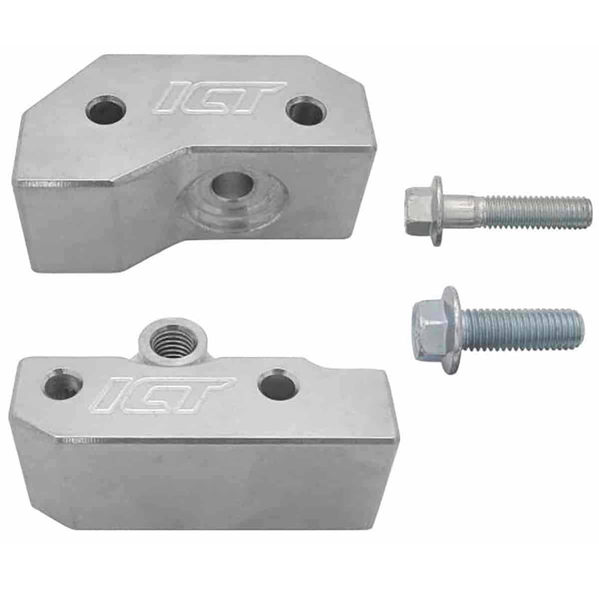 ICT Billet LS Gen III Knock Sensor Relocation Brackets Fuel Injection Systems and Components - Electronic Sensor Bracket main image
