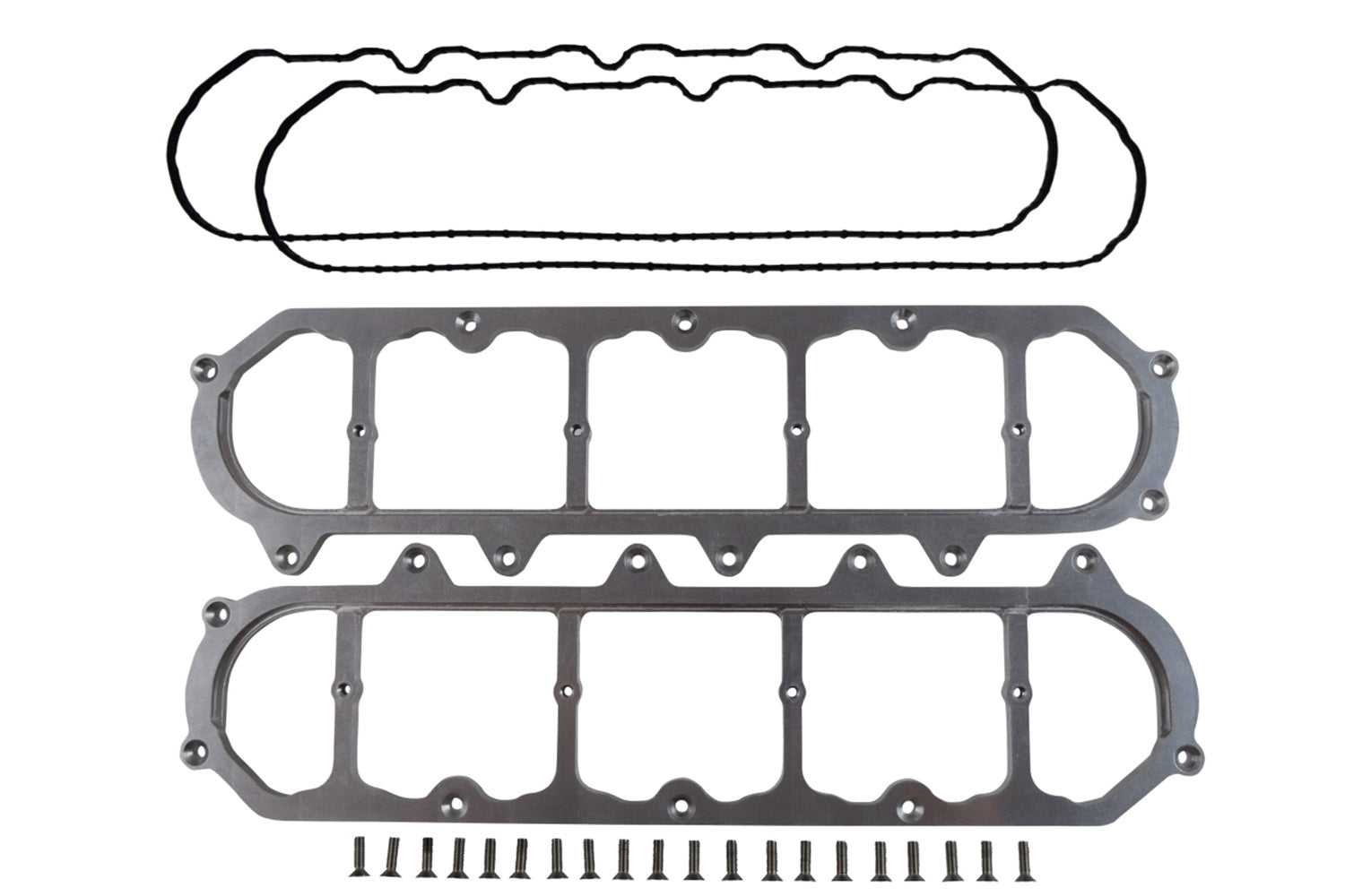 ICT Billet LT Gen V to LS Gen III & IV Valve Cover Adapter Engine Covers, Pans and Dress-Up Components Valve Cover Adapters and Spacers main image