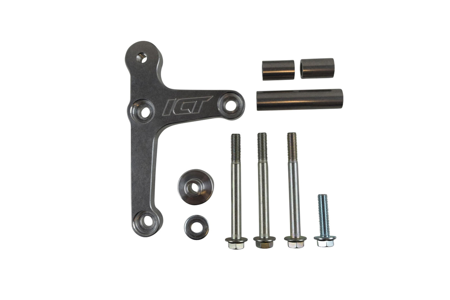 ICT Billet Alternator Bracket Low Mount Charging Systems Alternator Brackets and Components main image