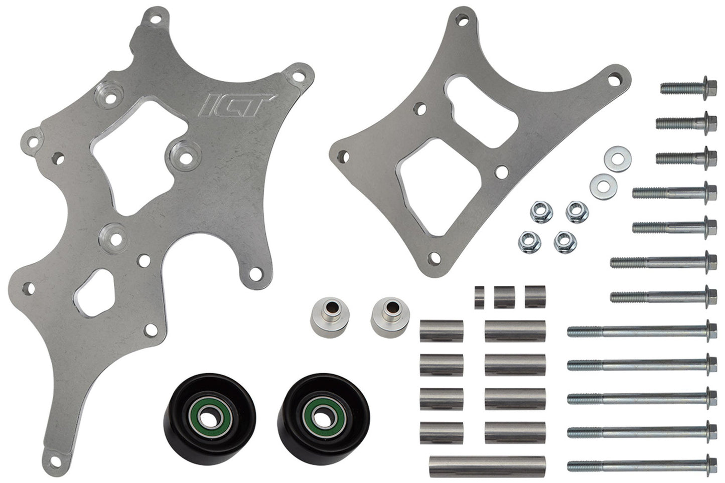ICT Billet LS Truck Supercharger Swap 6 Rib Alternator Charging Systems Alternator Brackets and Components main image