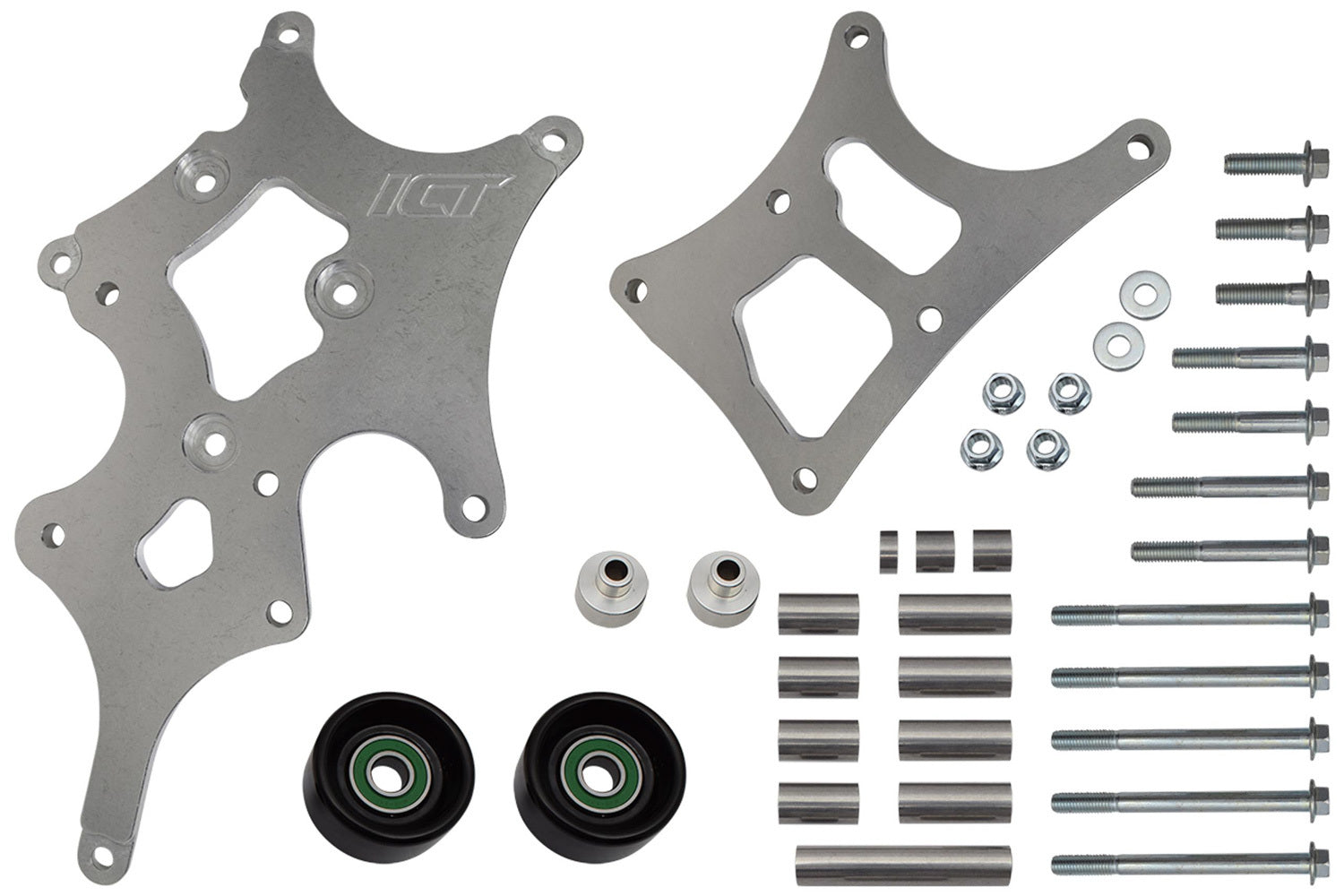 ICT Billet LS Truck Supercharger Swap 6 Rib Alternator Charging Systems Alternator Brackets and Components main image