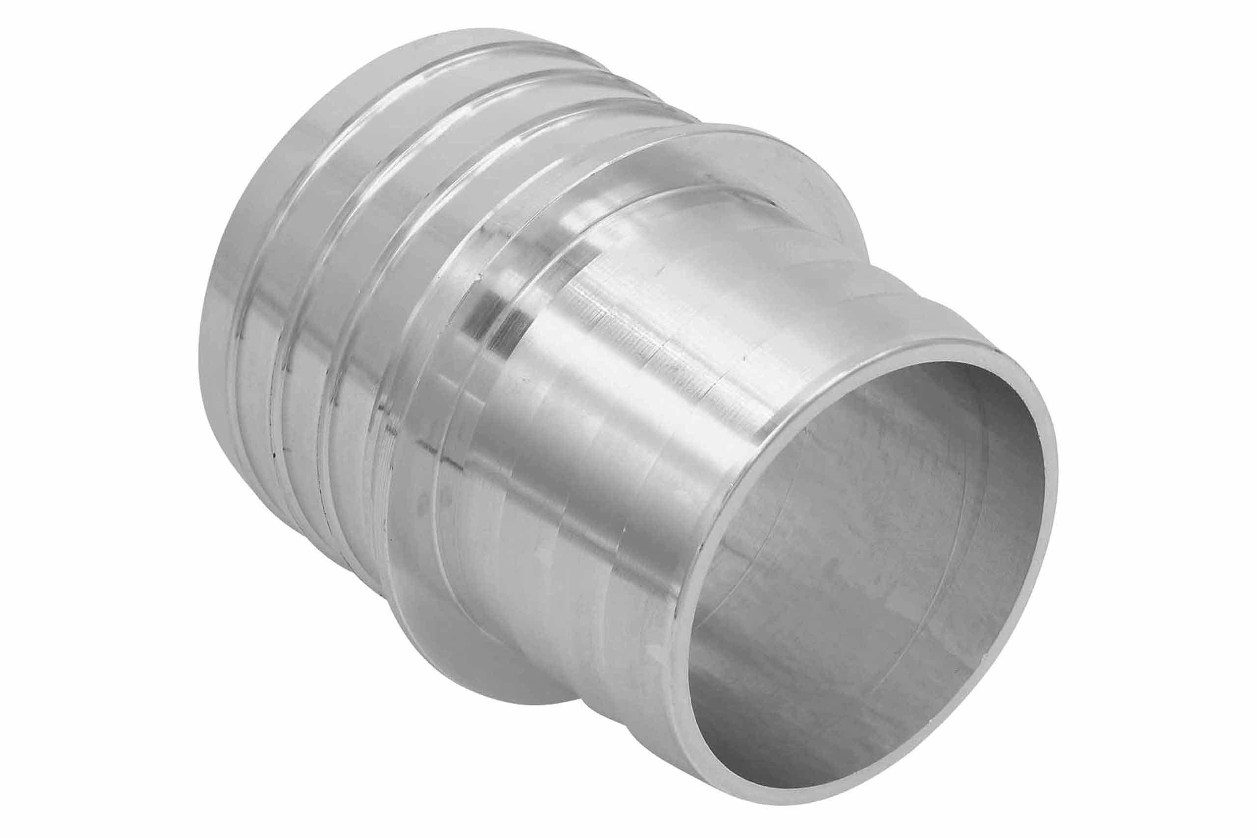 ICT Billet 2in to 2.5in Hose Barb Reducer Coupler Adapter Fittings and Plugs AN-NPT Fittings and Components main image