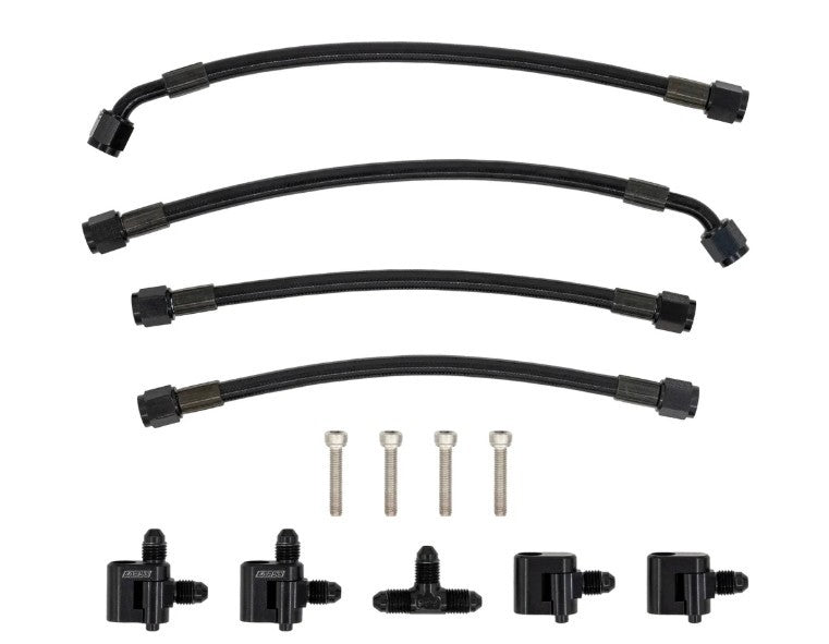 ICT BILLET 4 Port Low Profile Steam Kit Fittings Hoses and Valves Hose, Line and Tubing main image