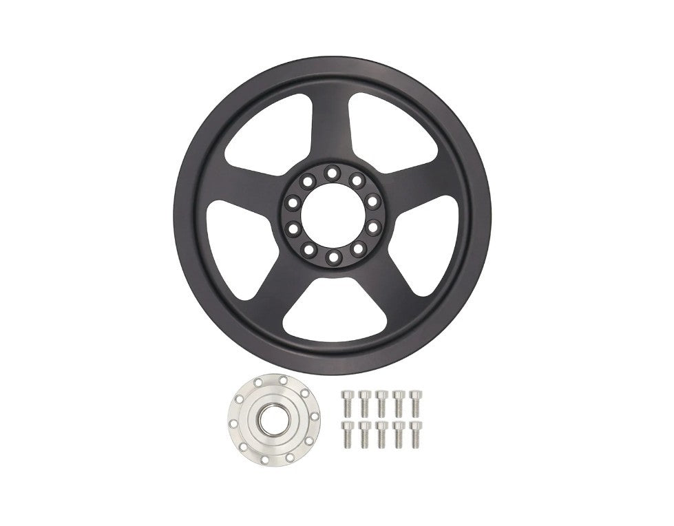 ICT BILLET LS Power Steering Pump Pulley and Hub Corvette Engines and Components Belts and Pulleys main image