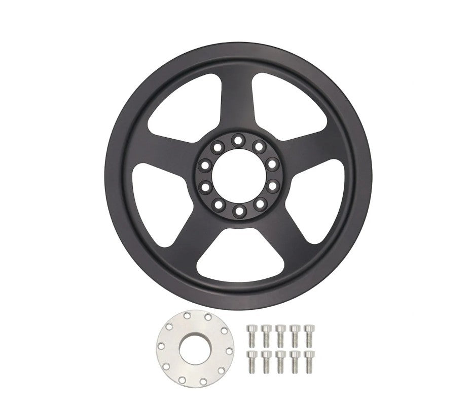 ICT BILLET LS Power Steering Pump Pulley and Hub Truck Engines and Components Belts and Pulleys main image