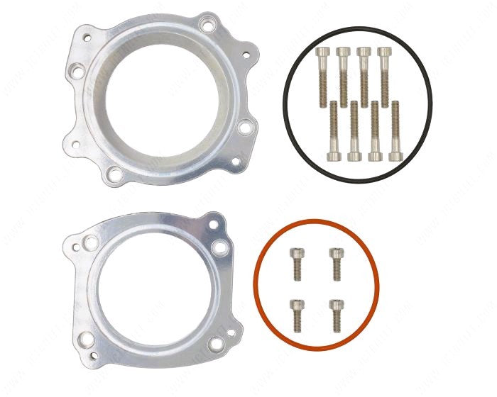 ICT Billet LV3 Throttle Body Adaptr  Fuel Injection Systems and Components - Electronic Throttle Body Adapters and Spacers main image