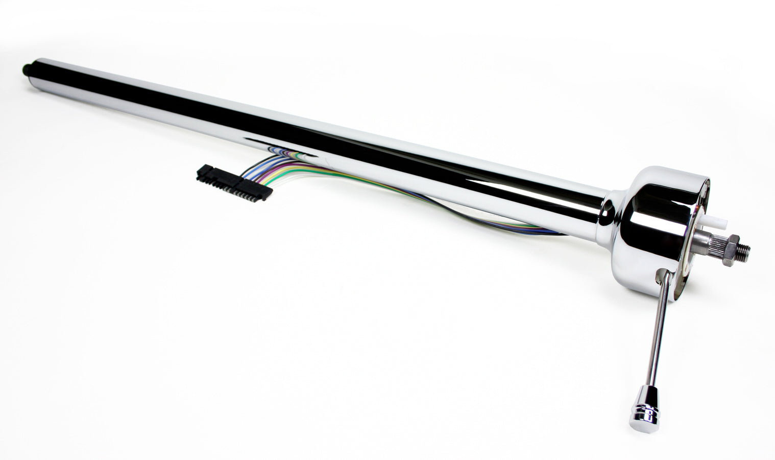IDIDIT Steering Column Flr Shft 58-62 Corvette Chrome Steering and Components Steering Columns, Shafts and Components main image