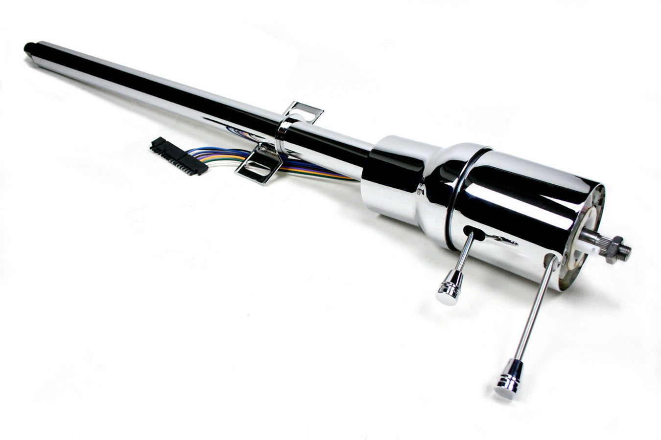 IDIDIT Steering Column Retrofit Flr Shft 68 Corvette Blk Steering and Components Steering Columns, Shafts and Components main image