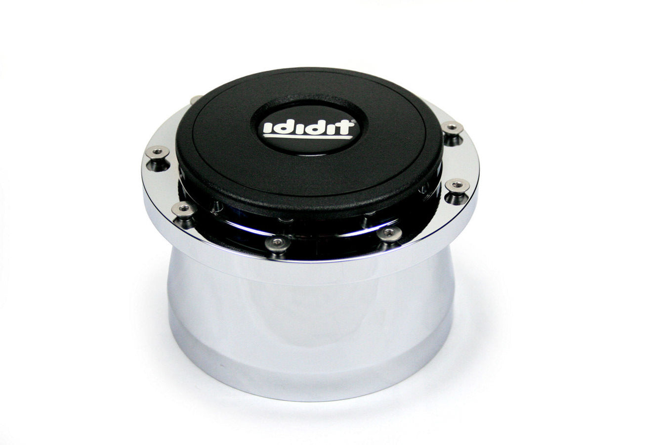 IDIDIT Adaptor 9 Bolt with Horn Button Polished Steering and Components Steering Wheels and Components main image