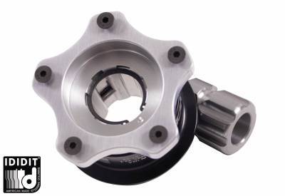 Ididit Quick Release Hub 3-Bolt 3/4in Smooth Steering Wheels and Components Steering Wheel Quick Disconnects main image