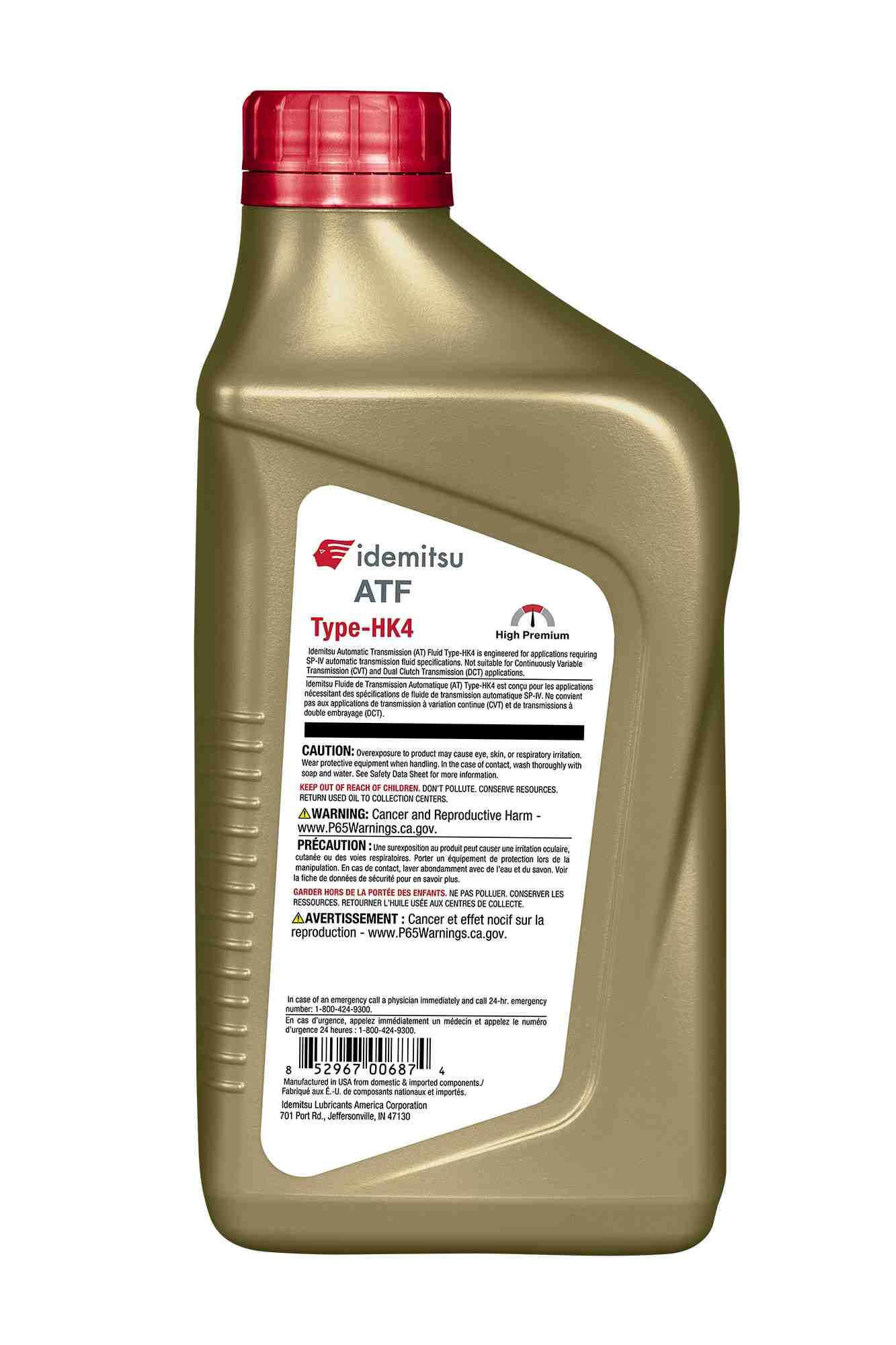 Idemitsu Automatic Transmission Fluid 30040100-75000C020