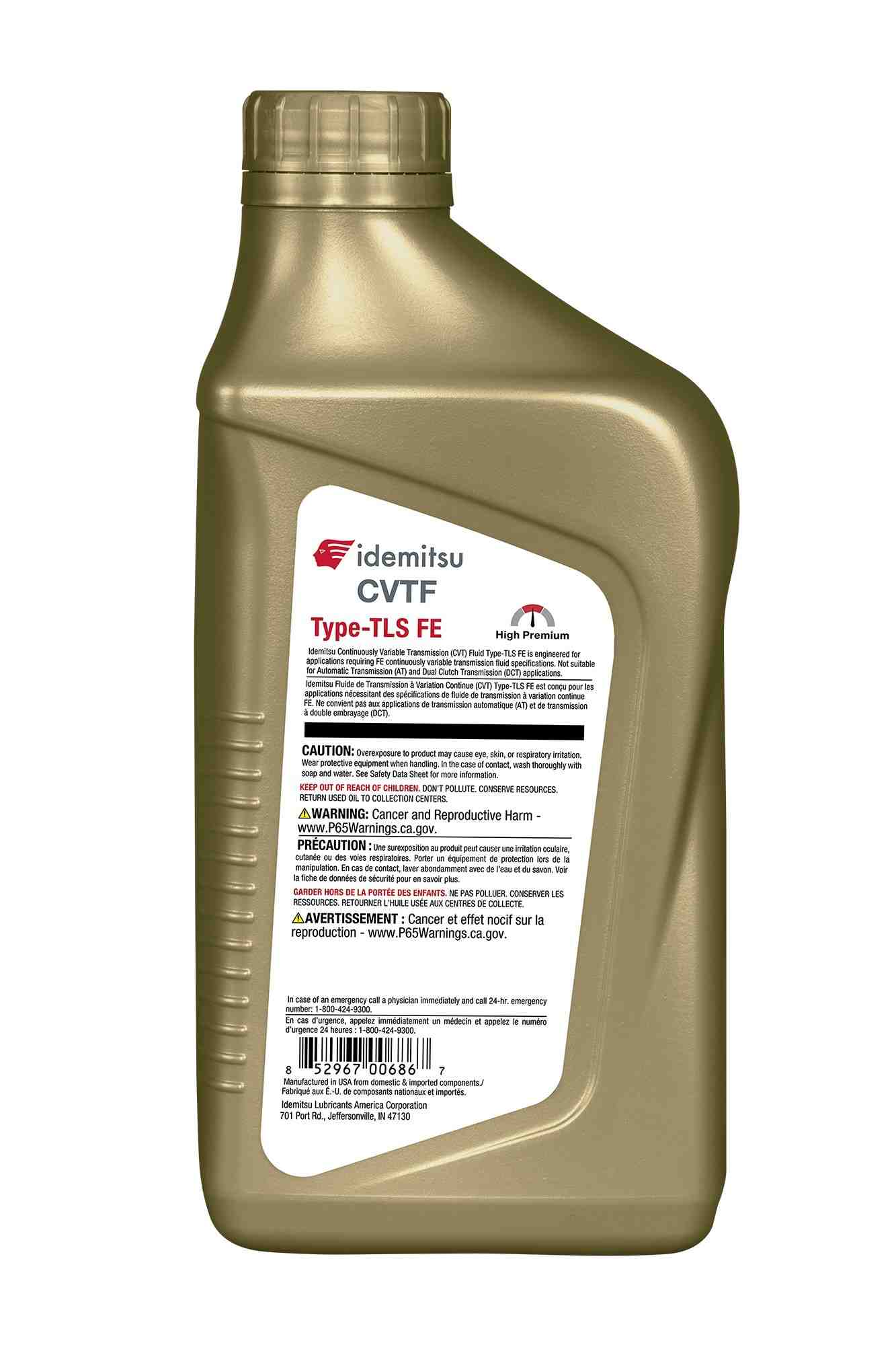 Idemitsu Automatic Continuously Variable Transmission (CVT) Fluid 30041103-75000C020