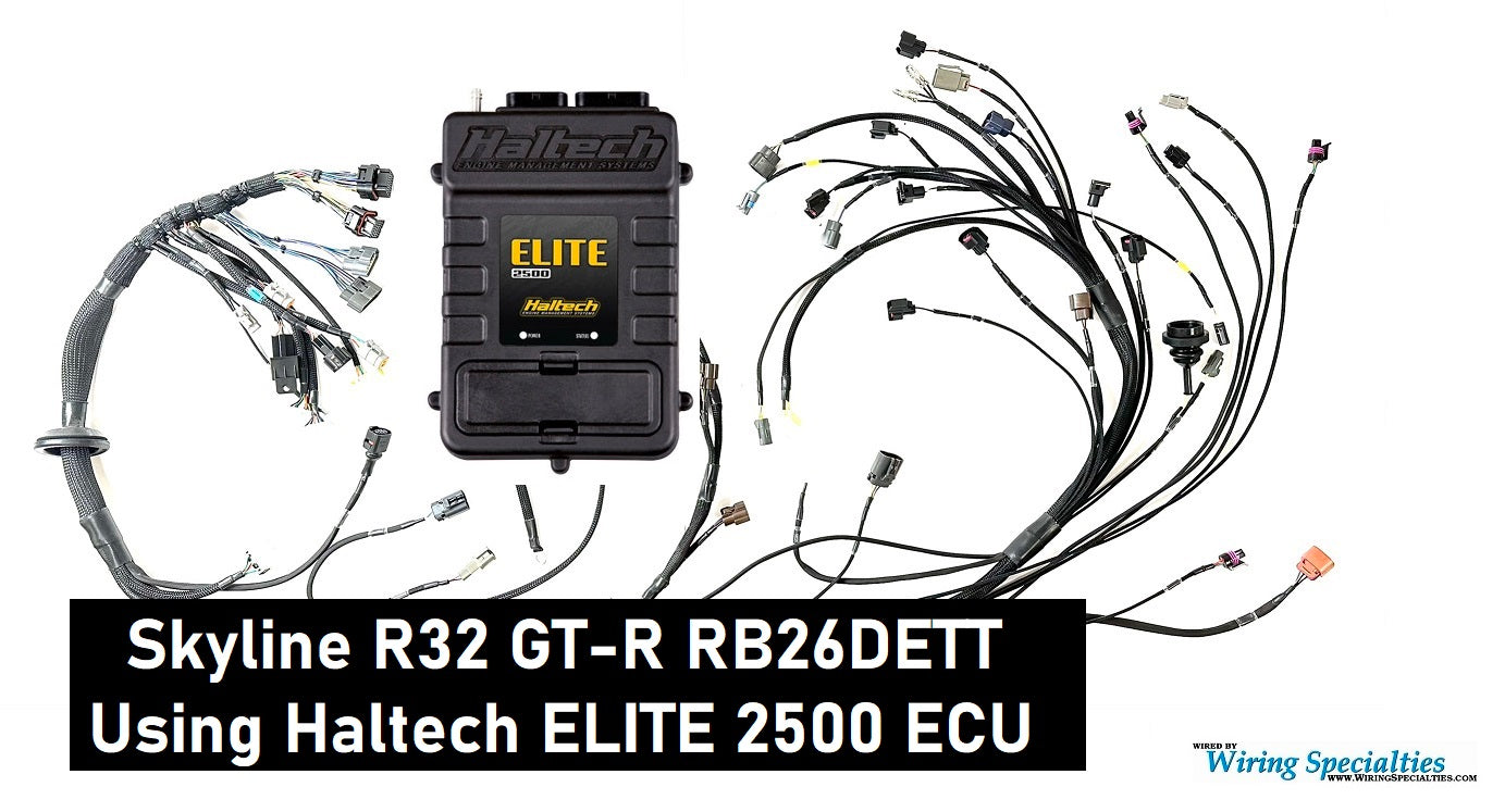 Wiring Specialties RB26DETT PRO Series Harness for R32 Skyline GTR – WRS-PRORB26-R32GTR-ELITE2500