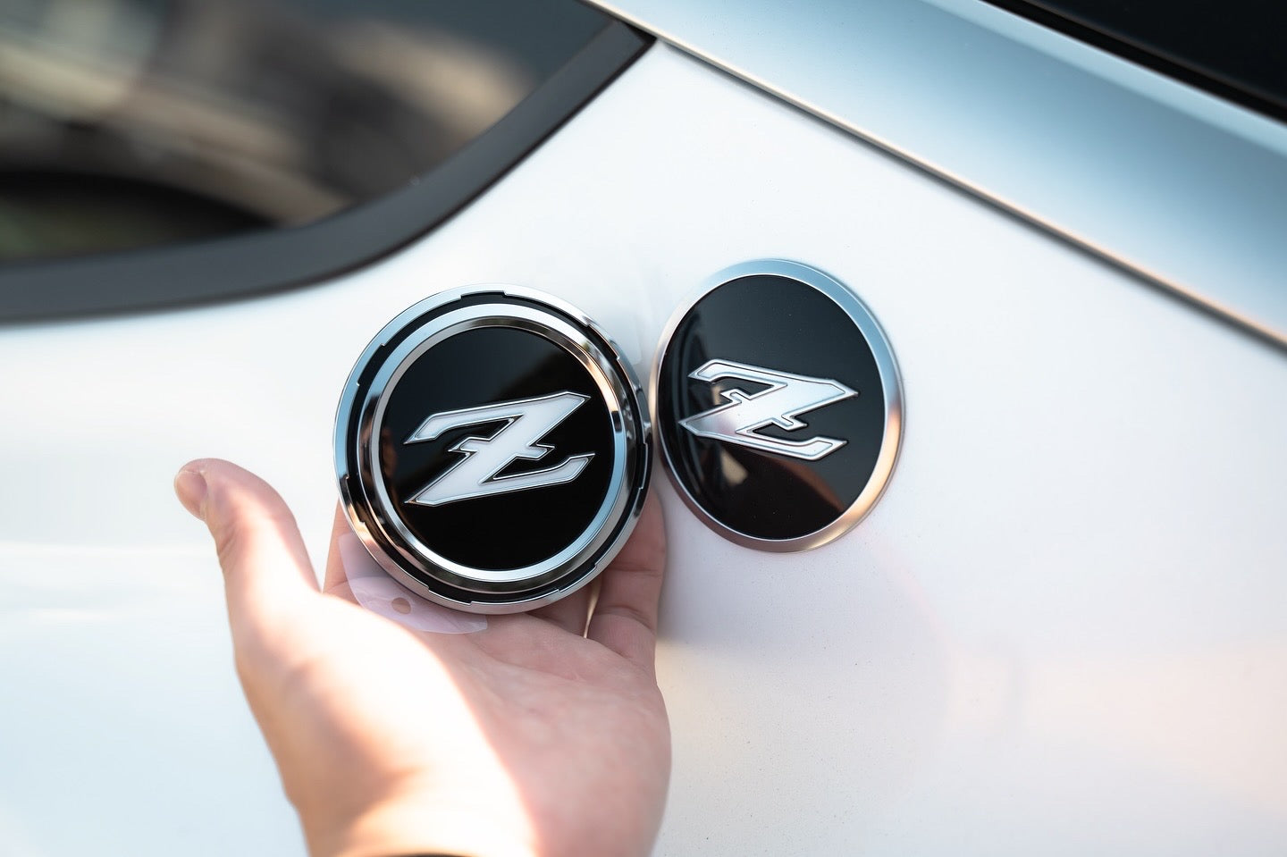 OEM Japan OE Japan - Customized Edition Z Side Circle Emblem (C-Pillar) - Nissan Z (RZ34)