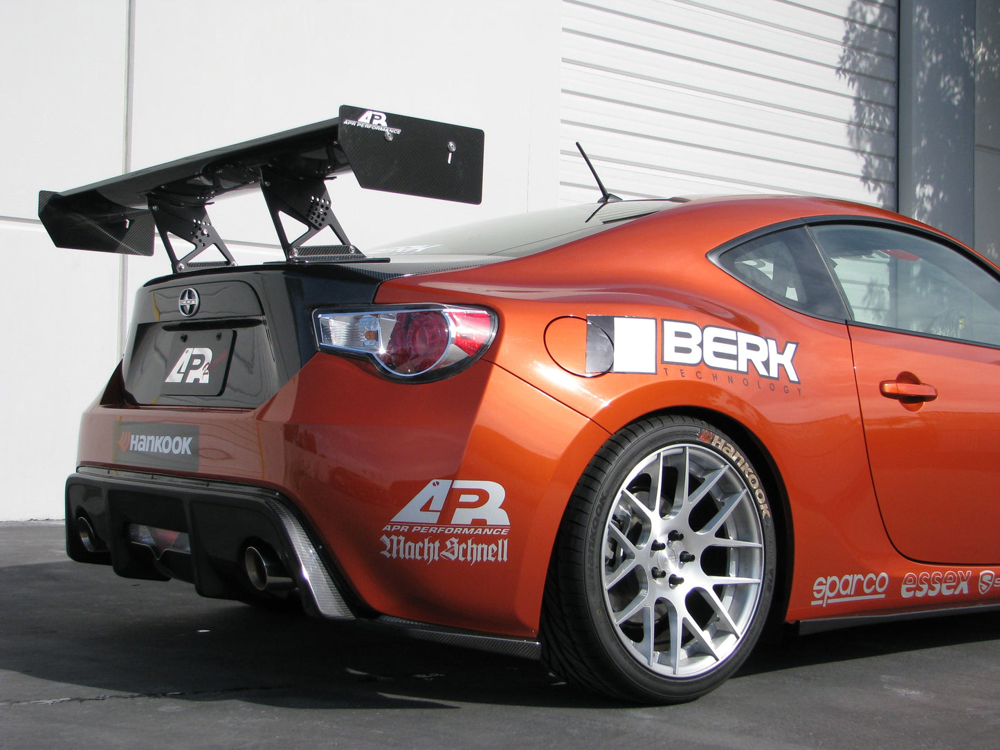 APR Scion FRS / Toyota GT86/ Subaru BRZ GT250 Carbon Fiber Rear Wing 2013-2016 w. 8" Pedestals Set