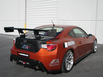 APR Scion FRS / Toyota GT86/ Subaru BRZ GT250 Carbon Fiber Rear Wing 2013-2016 w. 8" Pedestals Set