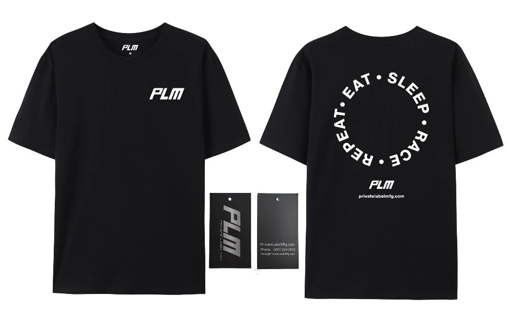 PrivateLabelMfg T-Shirt Eat Sleep Race Repeat