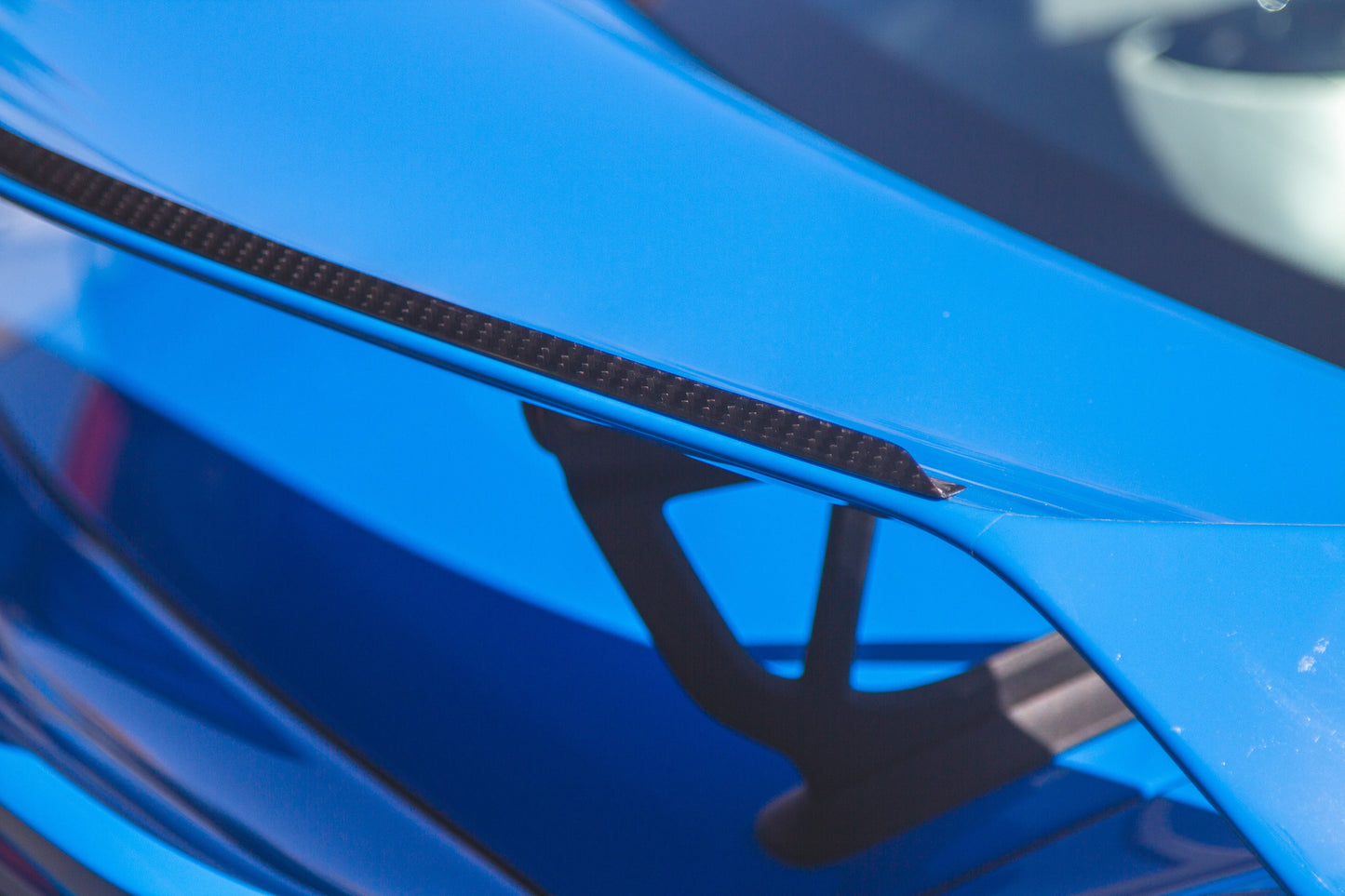 APR Porsche 718 Cayman GT4 Carbon Fiber Gurney Flap 2020 - 2023