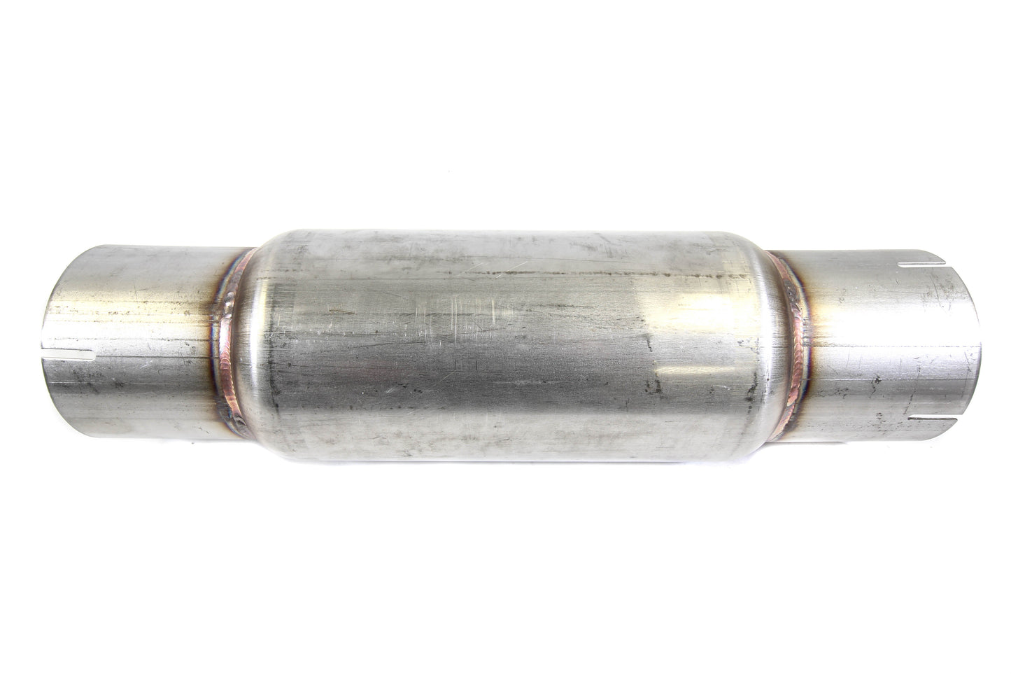 PrivateLabelMfg 2-Pack Deal - PLM 4" Twister Muffler Stainless Steel