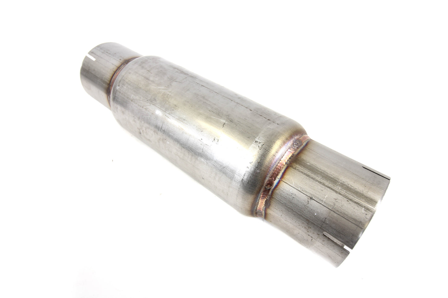 PrivateLabelMfg 2-Pack Deal - PLM 4" Twister Muffler Stainless Steel