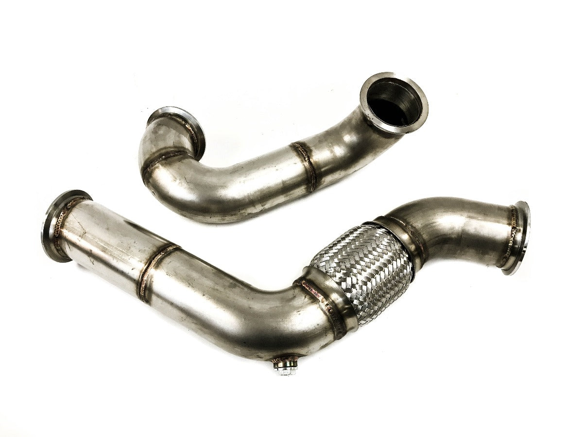 PrivateLabelMfg Power Driven F20C F22C Downpipe Set - Honda S2000