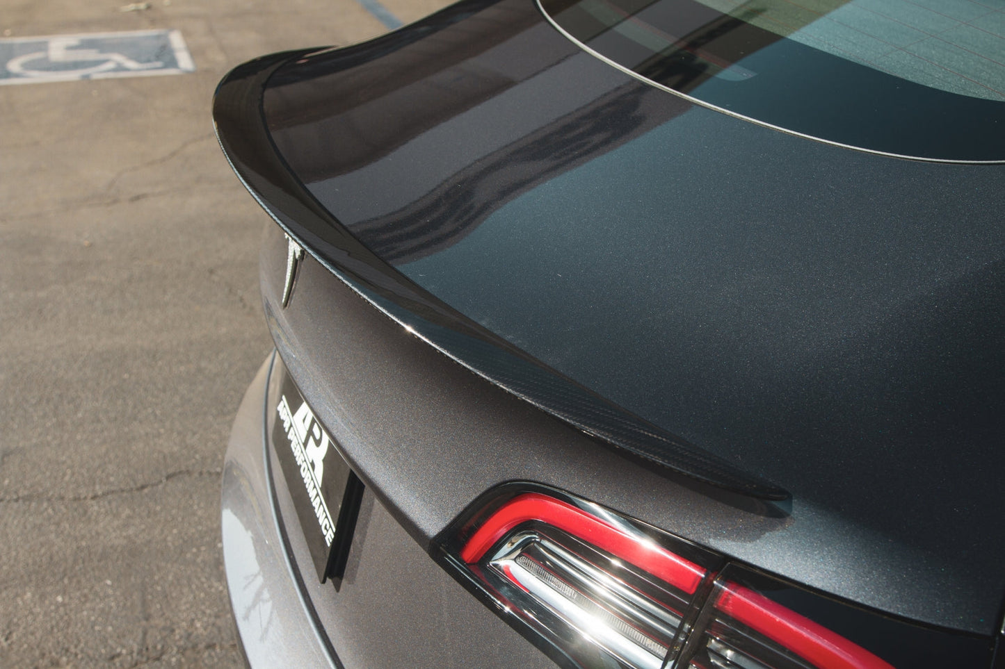 APR Tesla Model 3 Carbon Fiber Rear Deck Spoiler 2017 - 2023