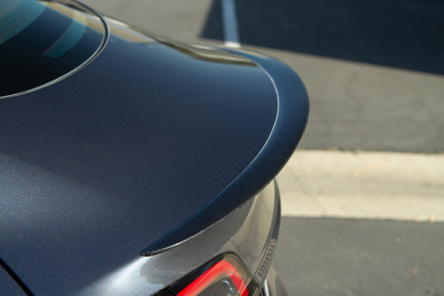 APR Garage Sale - Tesla Model 3 Carbon Fiber Rear Deck Spoiler 2017 - 2023