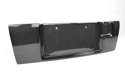 APR Carbon Fiber Nissan GTR R35 License Plate Backing 2012-2016