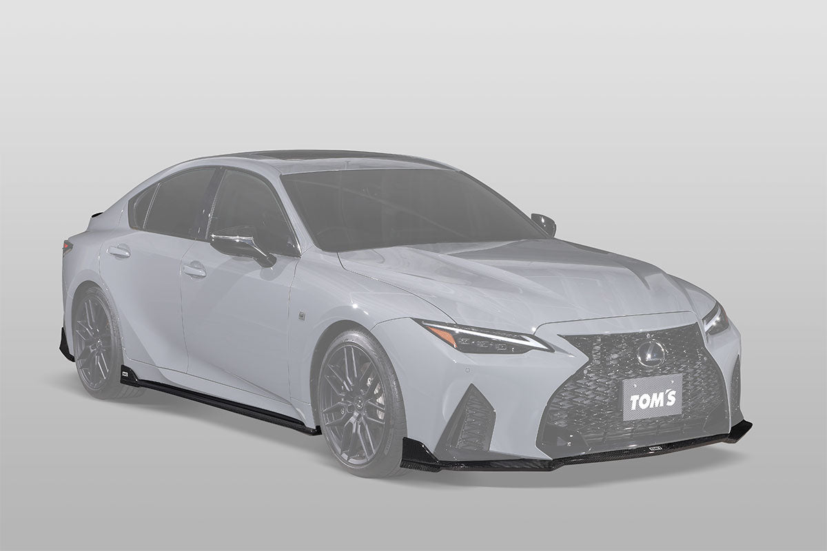 TOM'S Racing Carbon Fiber Side Diffuser - Lexus IS500 [2022+]