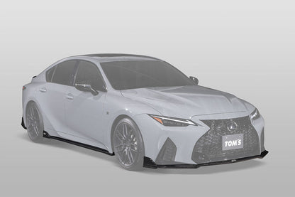 TOM'S Racing Carbon Fiber Side Diffuser - Lexus IS500 [2022+]
