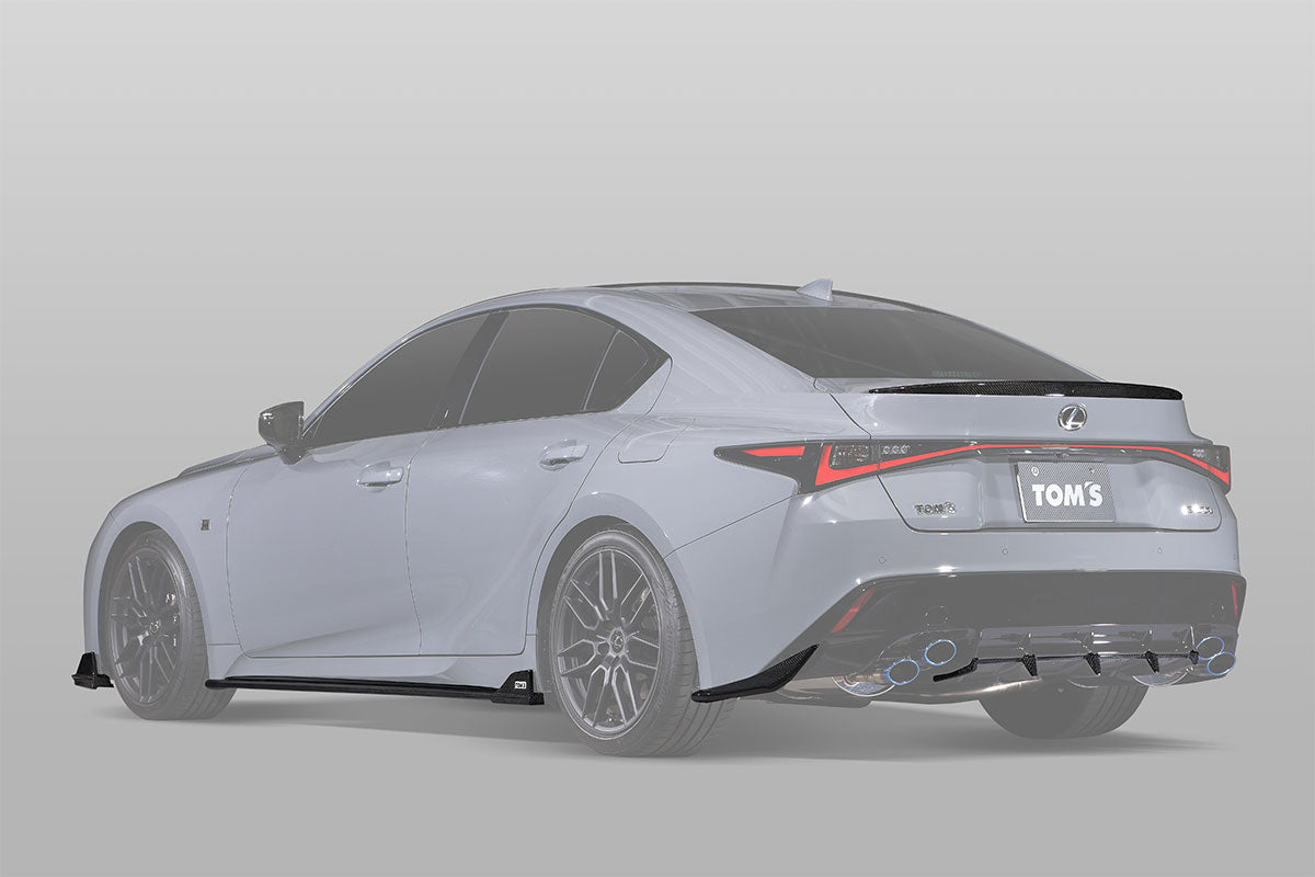 TOM'S Racing Carbon Fiber Side Diffuser - Lexus IS500 [2022+]
