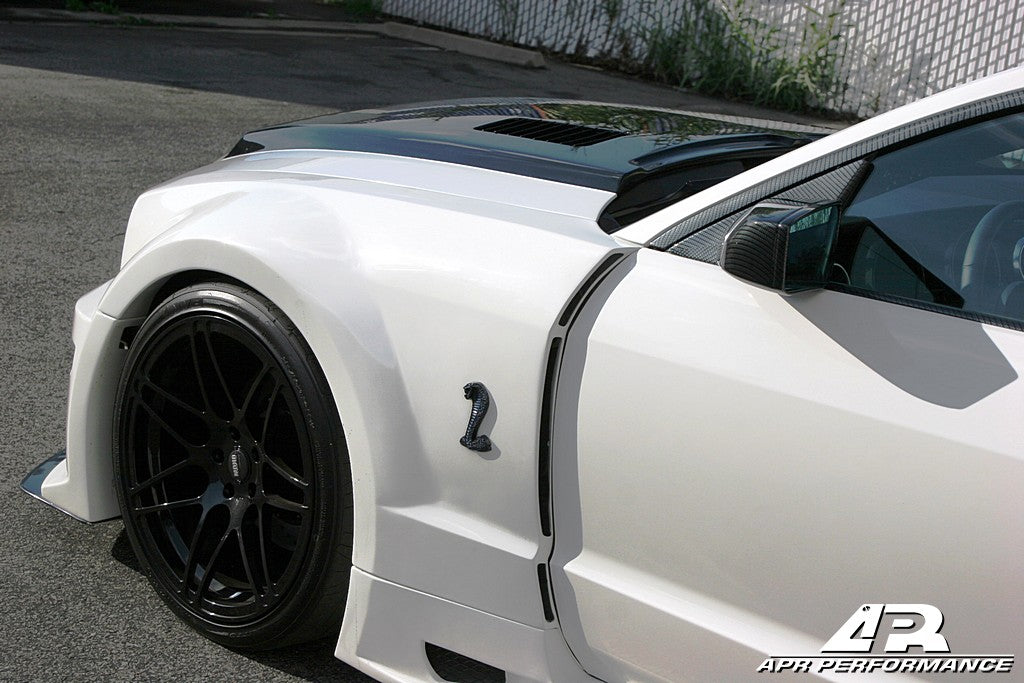 APR Ford Mustang S197 GT500 / GT500KR Widebody Aerodynamic Kit 2007-2009